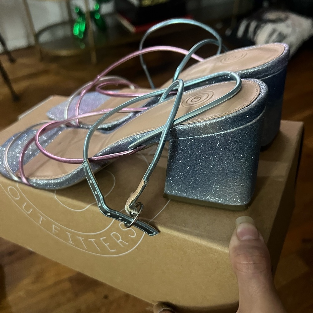Mermaid Strappy heels Urban Outfitters